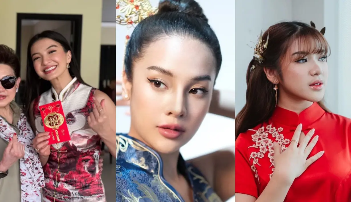 Masih dalam suasana Imlek 2024, sederet artis ini terlihat menawan dan modis kenakan cheongsam. Mulai dari Raline Shah, Anya Geraldine, hingga Tiara Andini. Intip potretnya yuk! [@ralineshah @anyageraldine @tiaraandini]