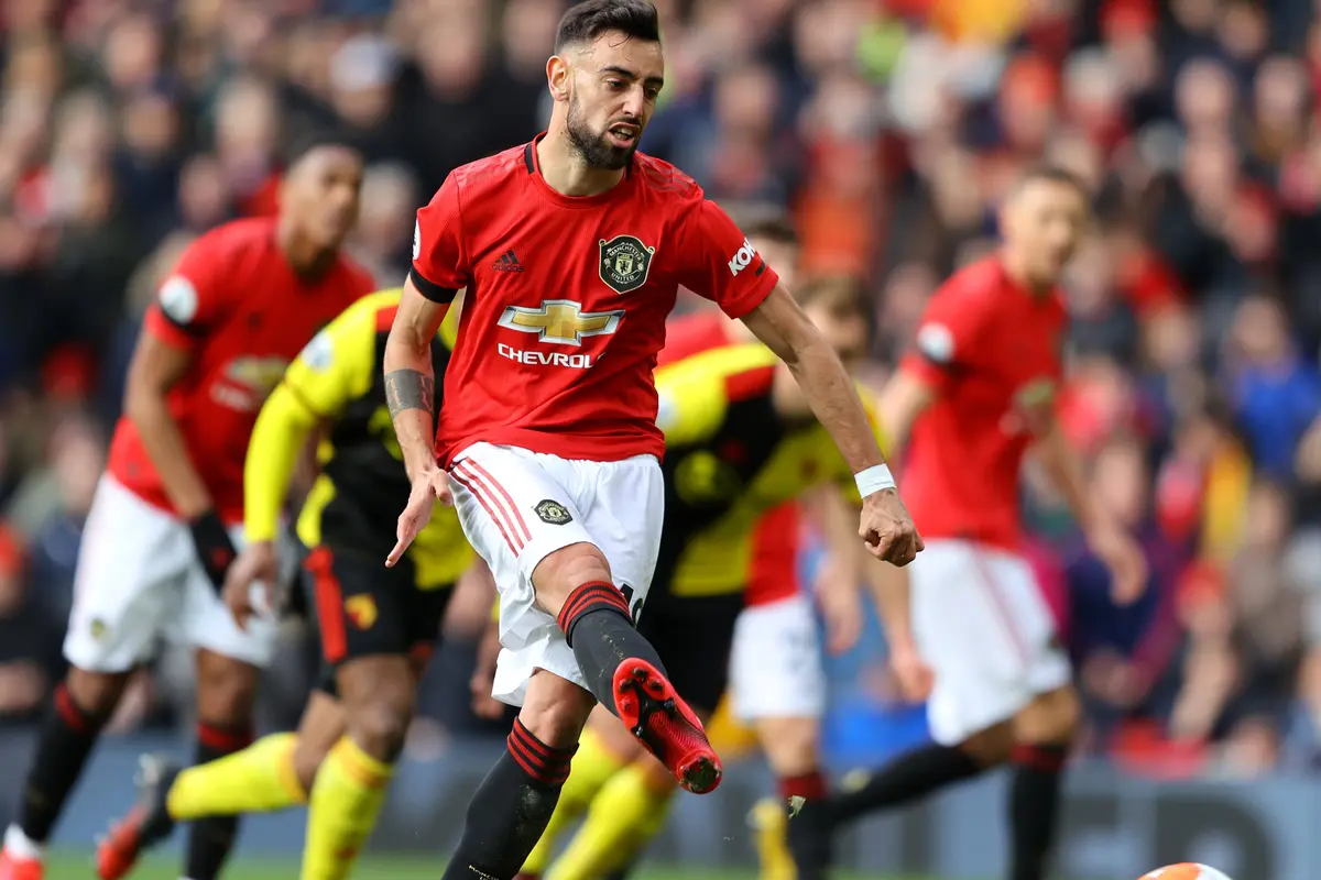 Gelandang Manchester United (MU), Bruno Fernandes (@manutd)