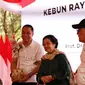 Presiden Kelima RI Megawati Soekarnoputri meresmikan Kebun Raya Mangrove Surabaya, di kawasan Gunung Anyar, Jawa Timur, Rabu (26/7/2023). (Dok. Istimewa)