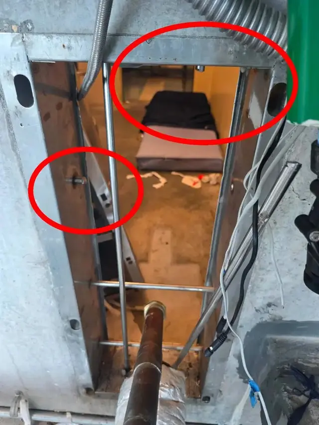 Napi kabur lewat celah toilet di penjara New Orleans, AS. (Orleans Parish Sheriff Office, LA/OSPO)