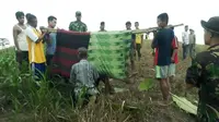 Kabel listrik yang digunakan sebagai perangkap hama di Aceh kembali memakan korban jiwa. (Liputan6.com/ Rino Abonita)