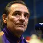 Mantan pelatih tim nasional Italia, Cesare Prandelli. (AFP/Patrik Stollarz)