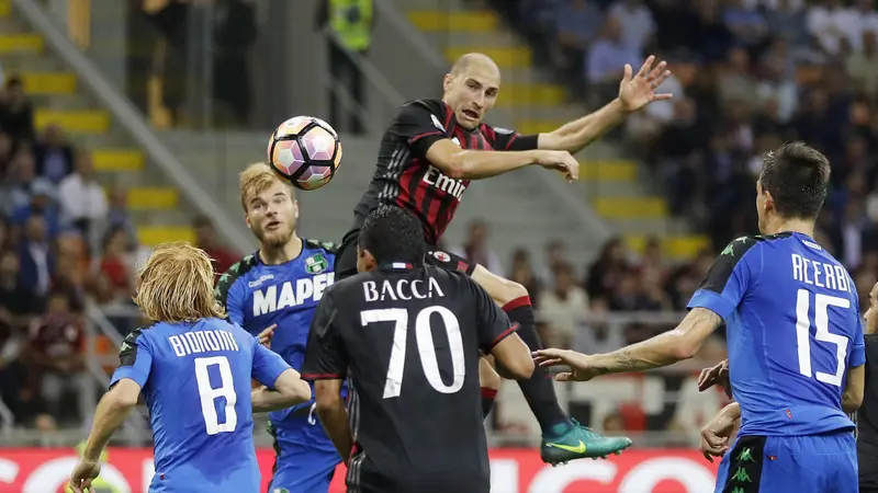 Drama Tujuh Gol saat AC Milan Menjamu Sassuolo