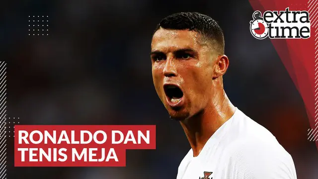 VIDEO: Kisah Cristiano Ronaldo dan Tenis Meja