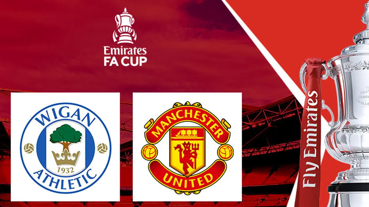 Piala FA - Wigan Athletic Vs MU