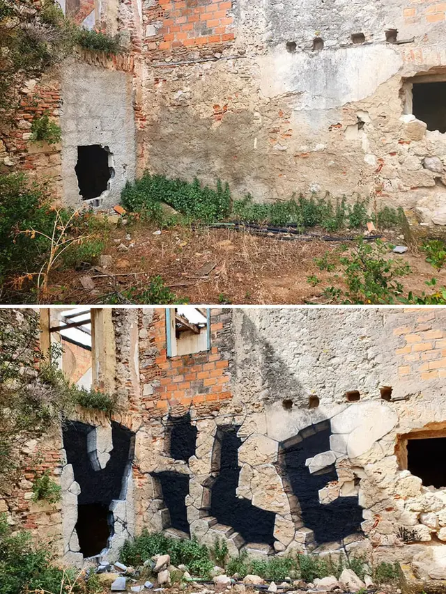 Seniman Graffiti Ini Buat Dinding Terlihat Transparan, 6 Hasilnya Keren Banget