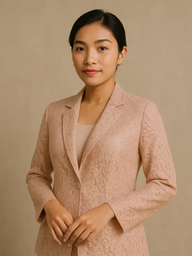 Blazer Outer Brokat