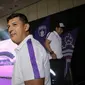 Pelatih kepala Persita Tangerang, Angel Alfredo Vera saat acara Launching Team and Jersey Persita Tangerang di The Springs Club, Gading Serpong, Tangerang, Banten pada Kamis (21/06/2022). (Bola.com/Bagaskara Lazuardi)