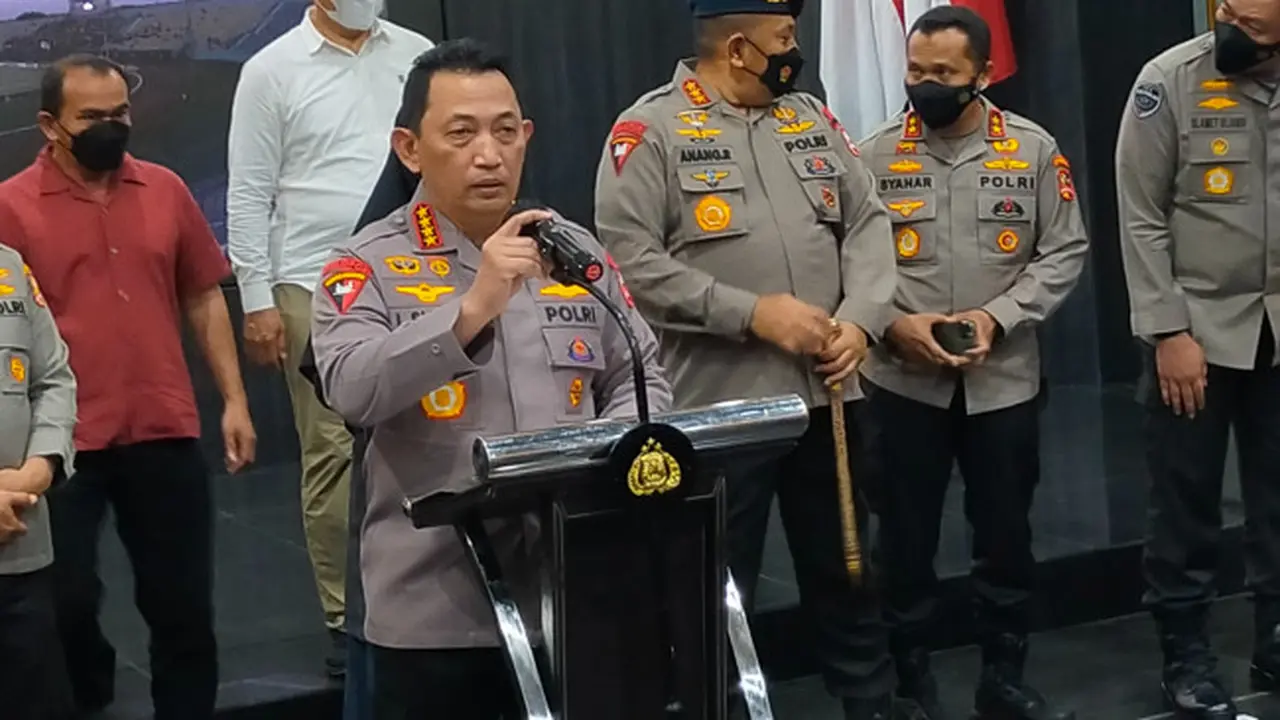 Polri Tetapkan 6 Orang Tersangka Tragedi Stadion Kanjuruhan Malang