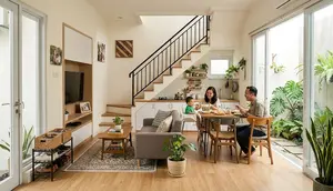 8 Contoh Desain Rumah Mungil 5x9 yang Terasa Luas untuk Keluarga Baru