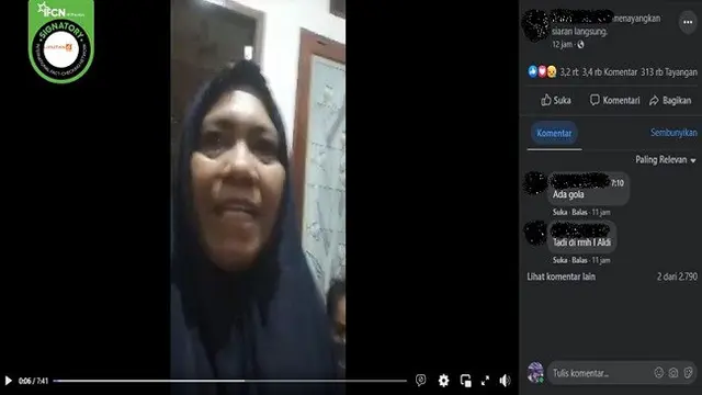 Gambar Tangkapan Layar Kabar tentang Kasus Penculikan Anak di Desa Bulili, Gorontalo (sumber: Facebook).