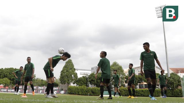 Latihan Timnas Indonesia