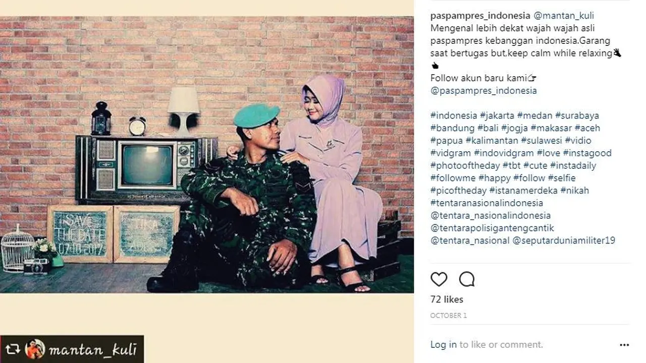 Foto prewedding Paspampres