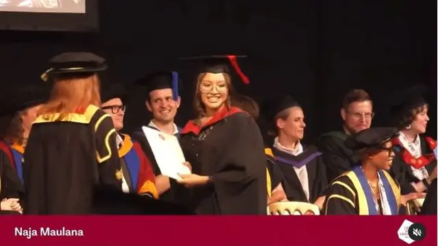 6 Potret Wisuda Kelulusan Naja di Inggris, Dihadiri Armand Maulana dan Dewi Gita