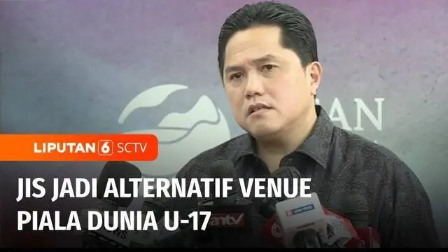 Ketum PSSI, Erick Thohir menyatakan, Jakarta International Stadium akan menjadi alternatif venue untuk pertandingan Piala Dunia U-17 2023. Sebagai pengelola, PT Jakpro, mengaku siap jika JIS, terpilih sebagai stadion yang digunakan untuk Piala Dunia ...