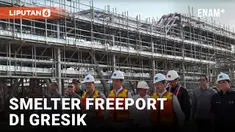 Jokowi Resmikan Smelter Freeport di Gresik Hari Ini