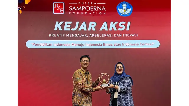 Sukses Transformasi Sekolah, Pegadaian Raih Penghargaan Program Paling Berkelanjutan di Hardiknas 2025