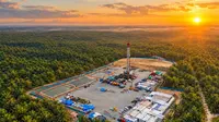 PT Pertamina Hulu Energi Lepas Pantai Bunyu (PHE LPB) telah memulai kegiatan pengeboran eksplorasi Sumur Tingkilan-001 (TKLN-001) di Desa Mangkupadi, Kecamatan Tanjung Palas Timur, Kabupaten Bulungan, Kalimantan Utara (2/10/2026). Dok PHE