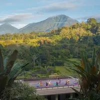Pemandangan gunung di HOMM Saranam Baturiti. Dok.  HOMM Saranam Baturiti