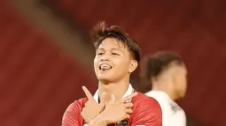 Striker muda asal Gunung Kidul ini merupakan pemain potensial milik Indonesia. Ia terus dipanggil oleh timnas dari usia U-16. Ia diproyeksikan jadi striker ganas Indonesia seperti Bambang Pamungkas, Gendut Doni maupun Zaenal Arif. (Liputan6.com/IG/hokkycaraka_)