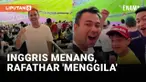 Inggris Menang, Rafathar Girang Sampai Loncat!