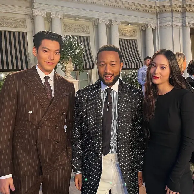 Pertemuan Kim Woo Bin dan Krystal Jung, bintang drakor The Heirs 2013 (Foto: Instagram  ____kimwoobin)