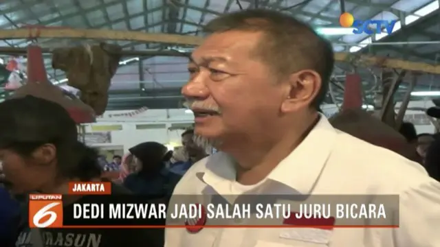 Sekjen PDIP Hasto Kristiyanto menyatakan Deddy Mizwar akan jadi salah satu juru bicara tim kampanye Jokowi-Ma’ruf.
