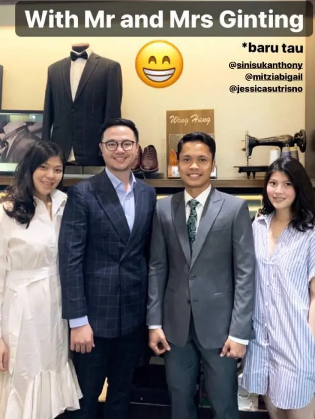 6 Potret Kebersamaan Anthony Ginting dengan Kekasih yang Jarang Diekspos