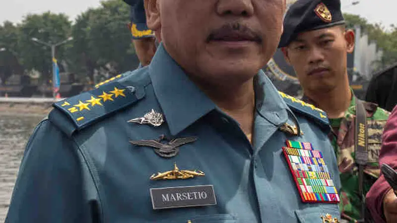 Kepala Staf TNI AL (KSAL) Laksamana Marsetio