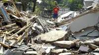 Kerusakan akibat gempa Yogyakarta 2006 (AFP)