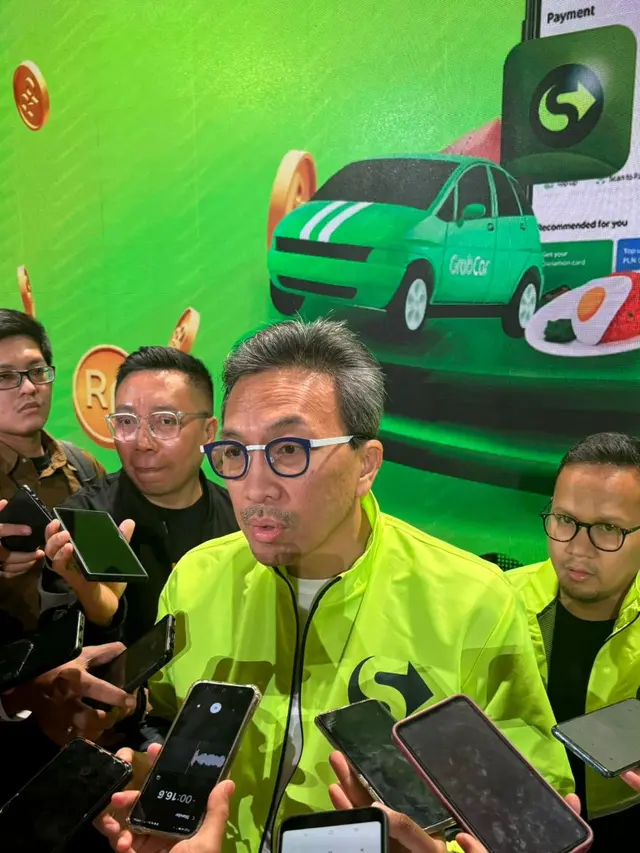 Presiden Direktur Superbank Tigor M Siahaan ditemui usai meluncurkan The new way of banking with Superbank, di Jakarta, Rabu (19/6/2024). (Tira/Liputan6.com)