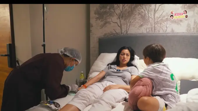 Jessica Iskandar Jatuh Sakit, Alami Gejala Muntah-Muntah Berbusa