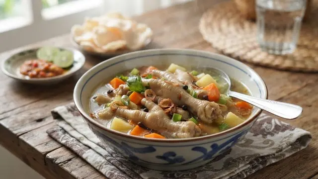 Cara Masak Sop Ceker Ayam yang Enak