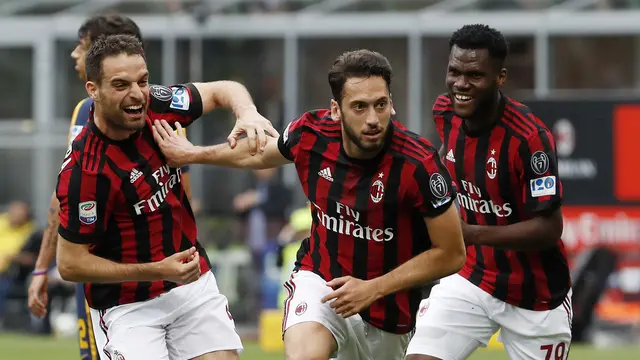AC Milan, Hellas Verona, Sere A
