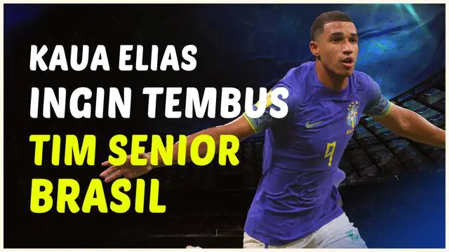 VIDEO: Target Sang Top Skor Piala Dunia U-17 2023 untuk Bermain di Timnas Brasil Senior
