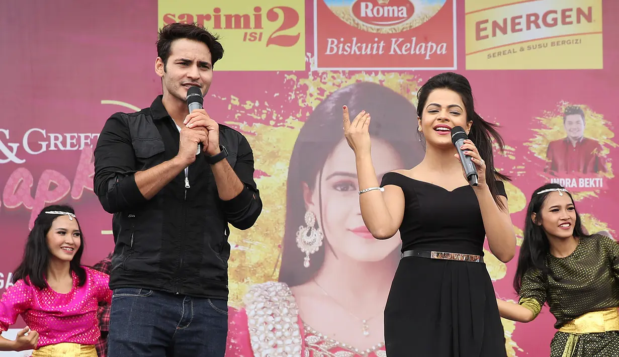 "Meskipun dua hari saya dapat banyak kenangan, orang-orang sangat hangat, tidak hanya di Indonesia tetapi orang yang dekat dengan saya, mereka sangat hangat, sangat mencintai saya, sangat memperhatikan saya," ucap Jigyasa. (Bambang E. Ros/Bintang.com)