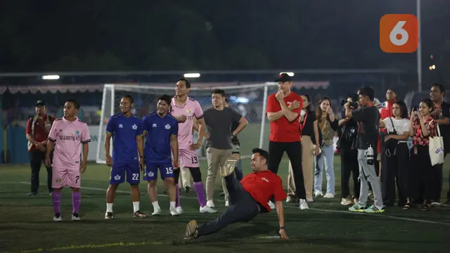 Raffi Ahmad - Fun Football Bersama Legenda Manchester United Peter Schmeichel
