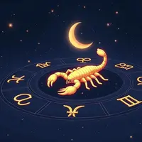 logo ramalan zodiak scorpio (sumber: AI generated)