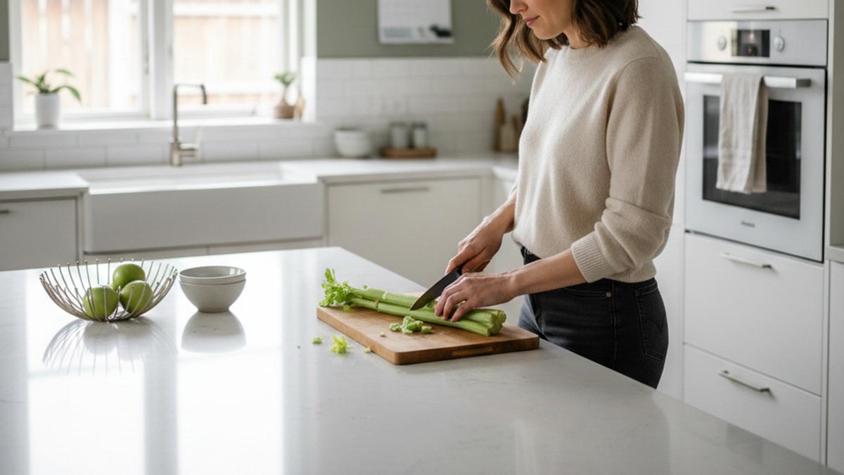 Cara Simpan Seledri Potong yang Benar, Solusi Anti Layu