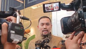 Bendahara Umum (Bendum) Partai Nasional Demokrat (NasDem) Ahmad Sahroni (Nur Habibie/Merdeka.com)