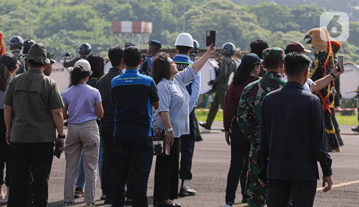 Untuk meriahkan HUT TNI AU ini akan ada parade alutsista, defile dan demo darat. (Liputan6.com/Faizal Fanani)