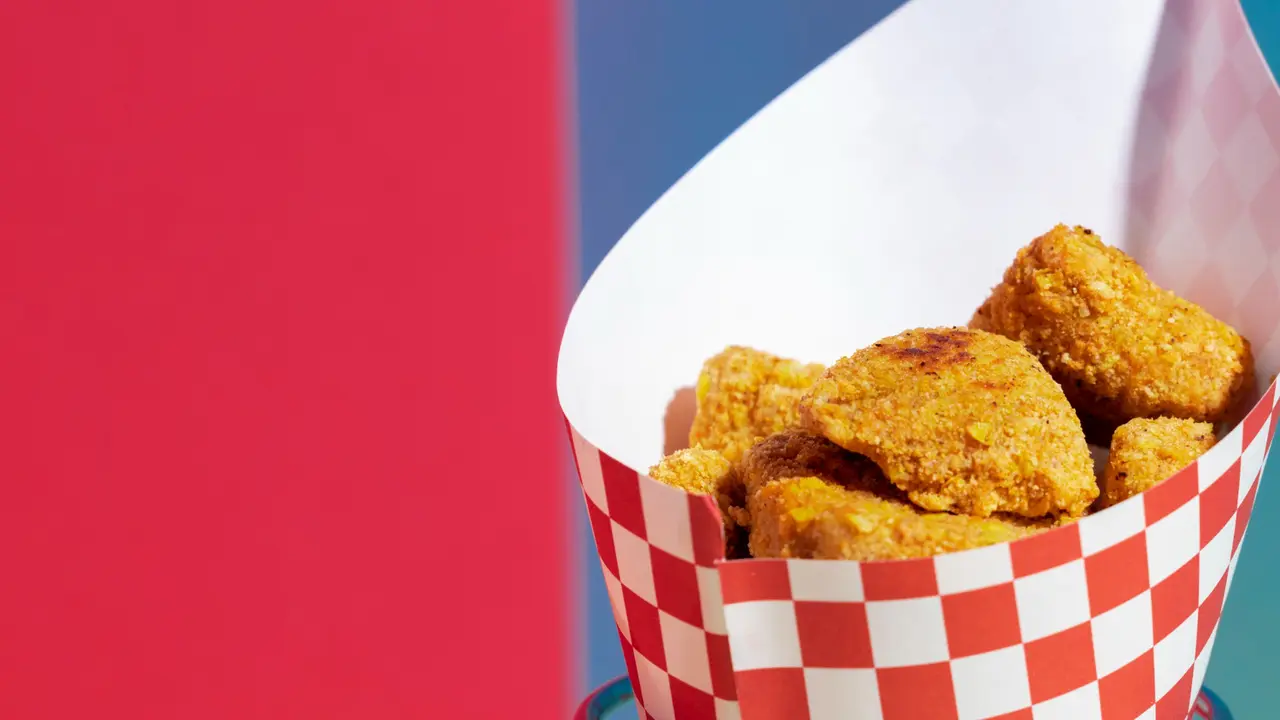 ilustrasi ayam popcorn