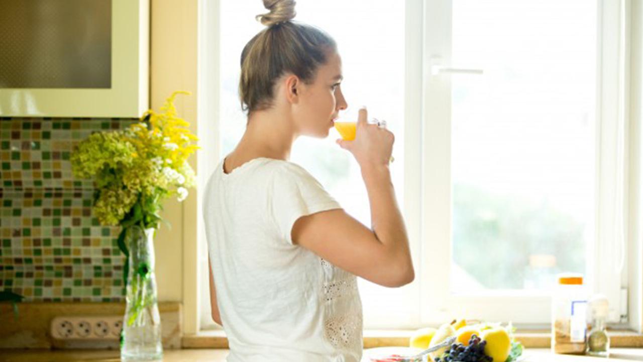 Ilustrasi minuman sehat