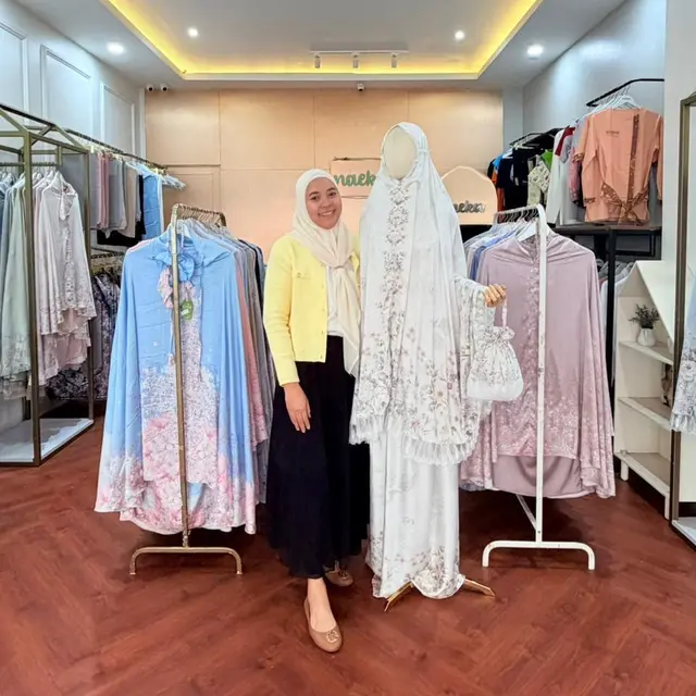 Cerita Pengusaha Perempuan Bawa Mukena Premium Naeka Tembus Pasar Global via LinkUMKM BRI