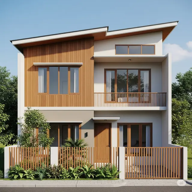 Atap Miring Modern untuk Efisiensi Ruang