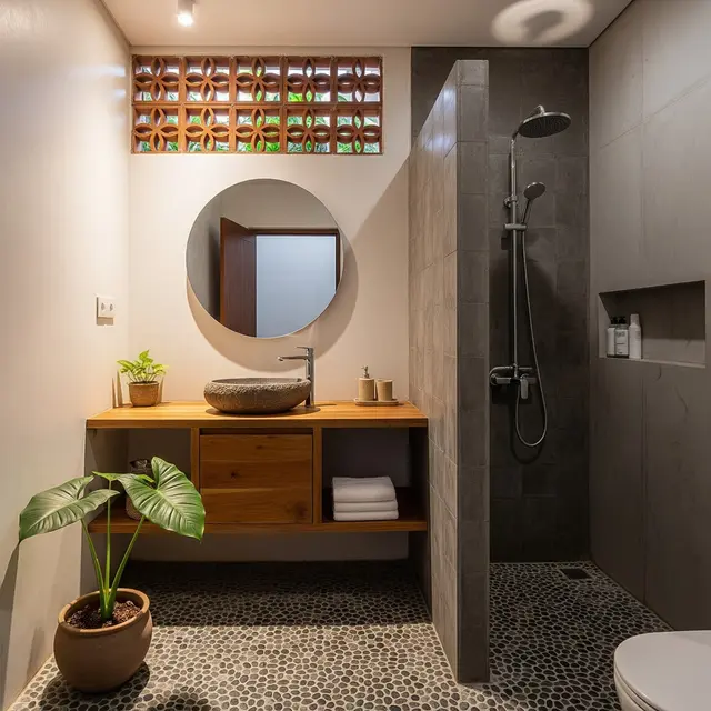 9 Model Kamar Mandi dengan Ventilasi Atas, Efektif agar Tidak Pengap