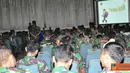Citizen6, Surabaya: Ceramah Pembinaan Keuangan kali ini disampaikan Kepala Seksi Uji (Kasi Uji) Pekas Mako Kobangdikal Mayor Laut (S) Sucipto dengan mengusung materi tentang hak-hak prajurit TNI. (Pengirim: Penkobangdikal)