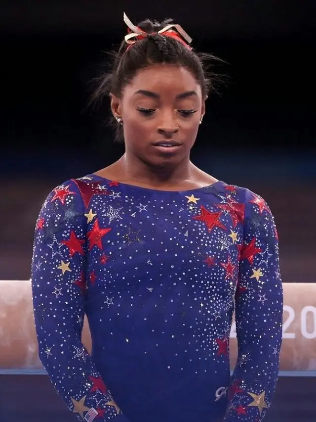 Kembali Berlaga di Olimpiade Tokyo, Simone Biles Pakai Kostum 7.600 Kristal Swarovski