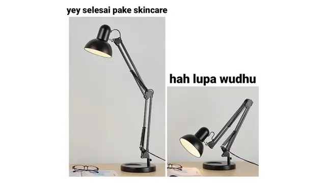 8 Potret Editan Foto Lampu Belajar Ala Netizen Ini Bikin Geleng Kepala