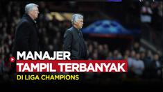 Berita video manajer dengan catatan penampilan terbanyak di Liga Champions